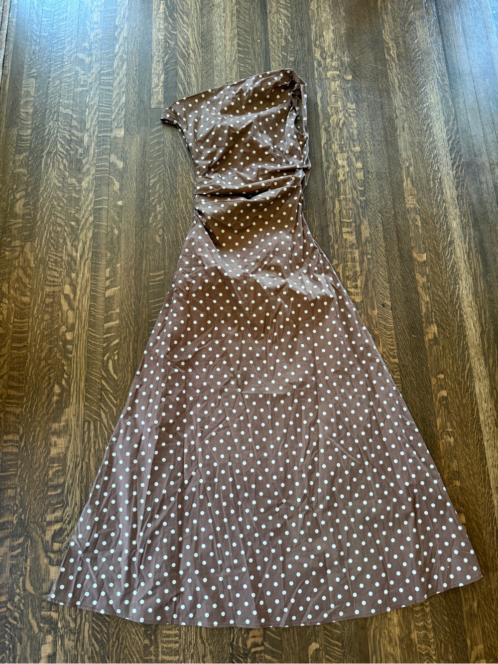 STAUD Staud Polka Dot Maxi Dress- size 6